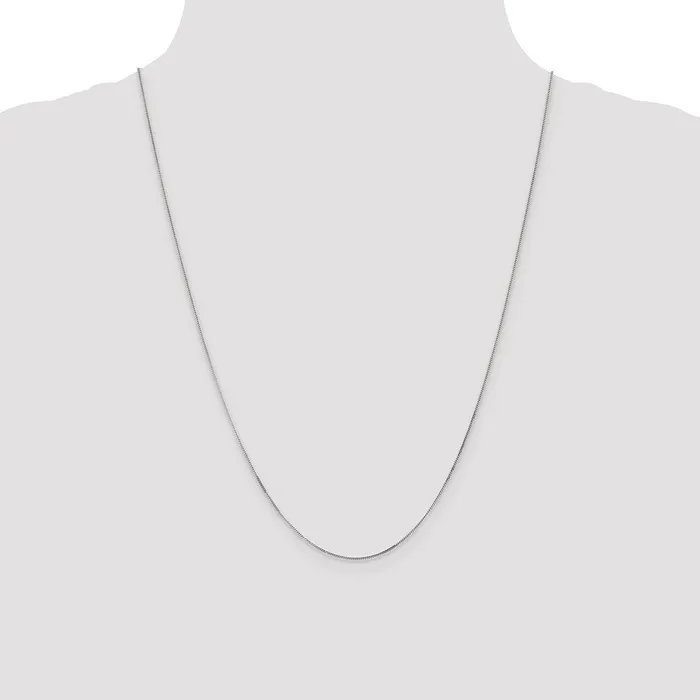 14k WG 9mm Curb Pendant ChainWBCPEN9924 WB Choice Jewelry Necklaces