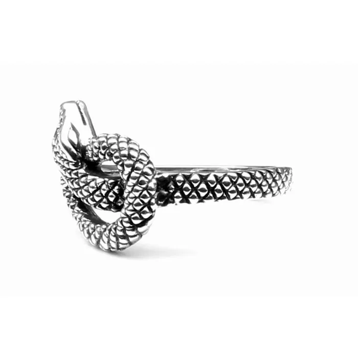 Rings Karizma Jewels Snake Style Oxidized 925 Sterling Silver Unisex Ring Rings Karizma Jewels Snake Style Oxidized 925 Sterling Silver Unisex Ring