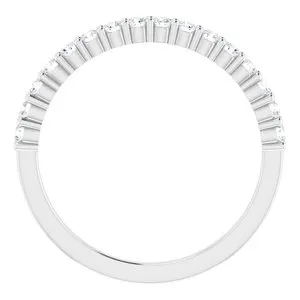 WB Choice Jewelry Rings 14K White 13 CTW Diamond Anniversary Band12287760048PSTWBC