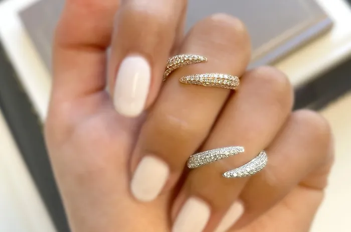 alberthern Rings Ring 18kt Gold Claw with Diamonds