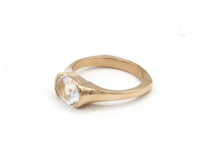 Toby Pomeroy White Quartz Comet Ring Rings