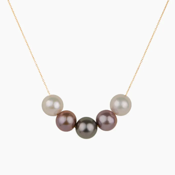 Wailea Bali Pearl Necklace misha hawaii Necklaces