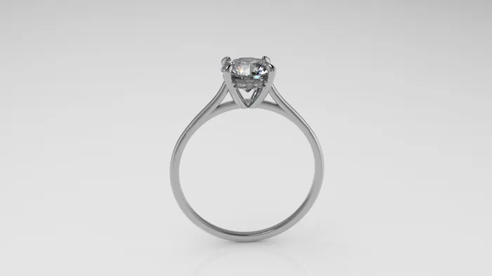 14k Solitaire Ring Stt Prong Jcm 21 jewelry Rings