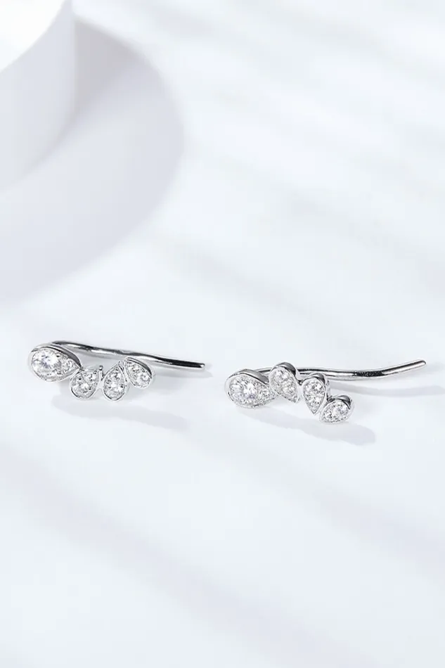 Earrings Pear Shape Moissanite Earrings Trendsi