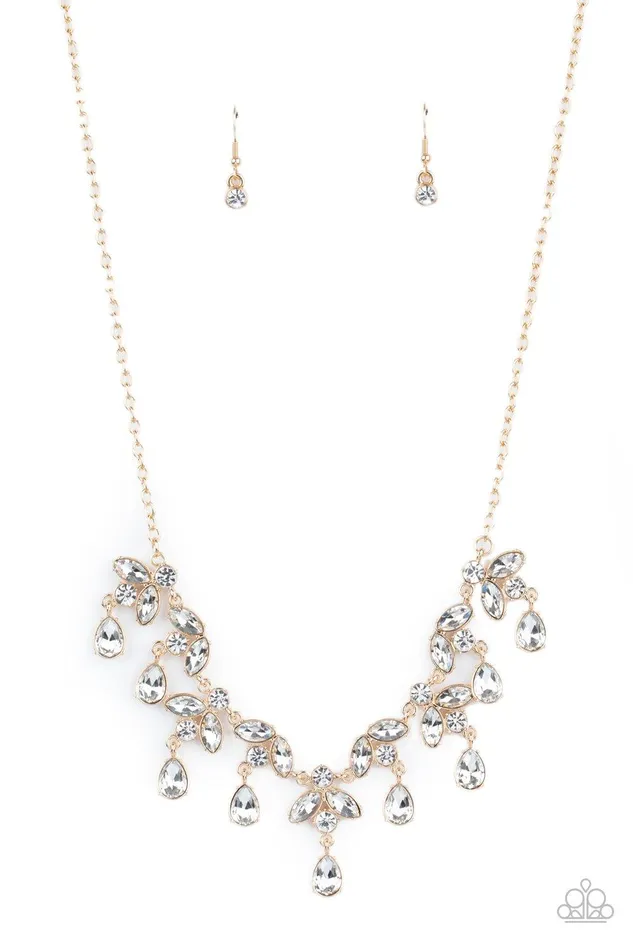 Necklaces Paparazzi Accessories Vintage Royale Gold Necklace Jewelry by Bretta
