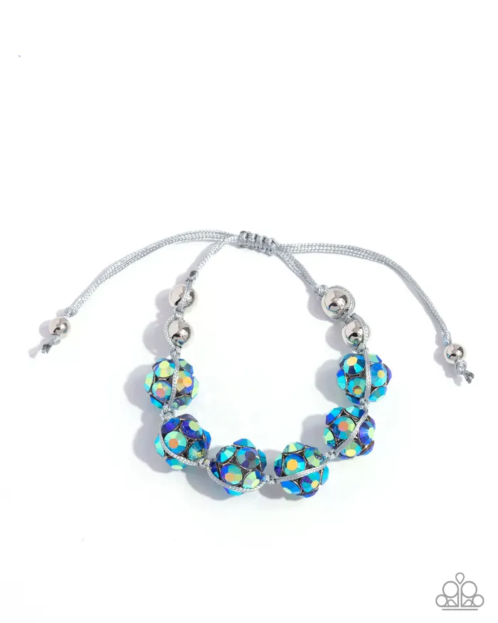 Paparazzi Accessories Knotted Kindness Blue Bracelet Jewelry by Bretta Bracelets