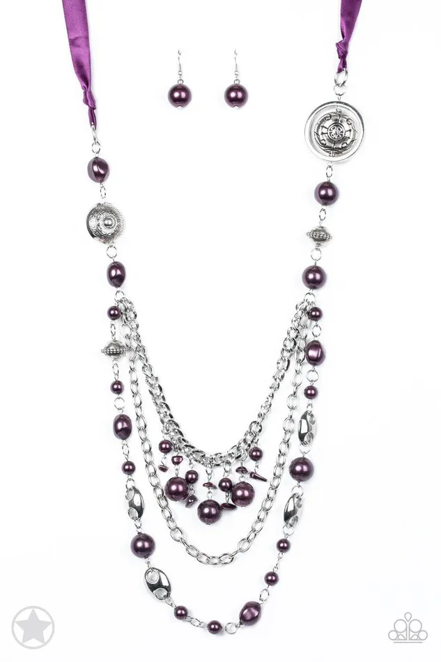 Paparazzi Accessories Necklaces All The Trimmings Purple Necklace Jewelry By Bretta