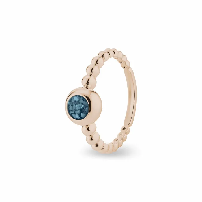 Rings EverWith EverWith Ladies Rondure Array Bubble Band Memorial Ashes Ring