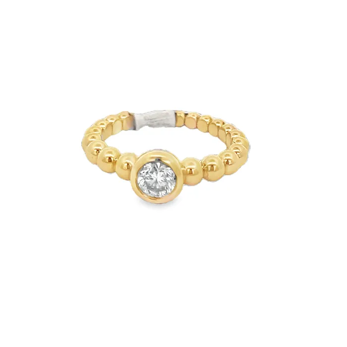YaninaCo Jewelry Rings Caviar Bead Ring
